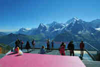 pronatour observation deck Piz Gloria View, Skyline Walk, Thrill Walk in Switzerland c Schilthornbahn AG